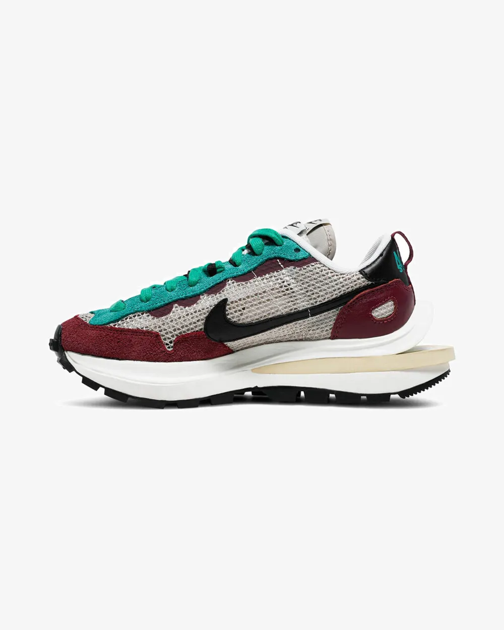 NIKE X SACAI VAPORWAFFLE VILLIAN RED NEPTUNE GREEN (NEW)