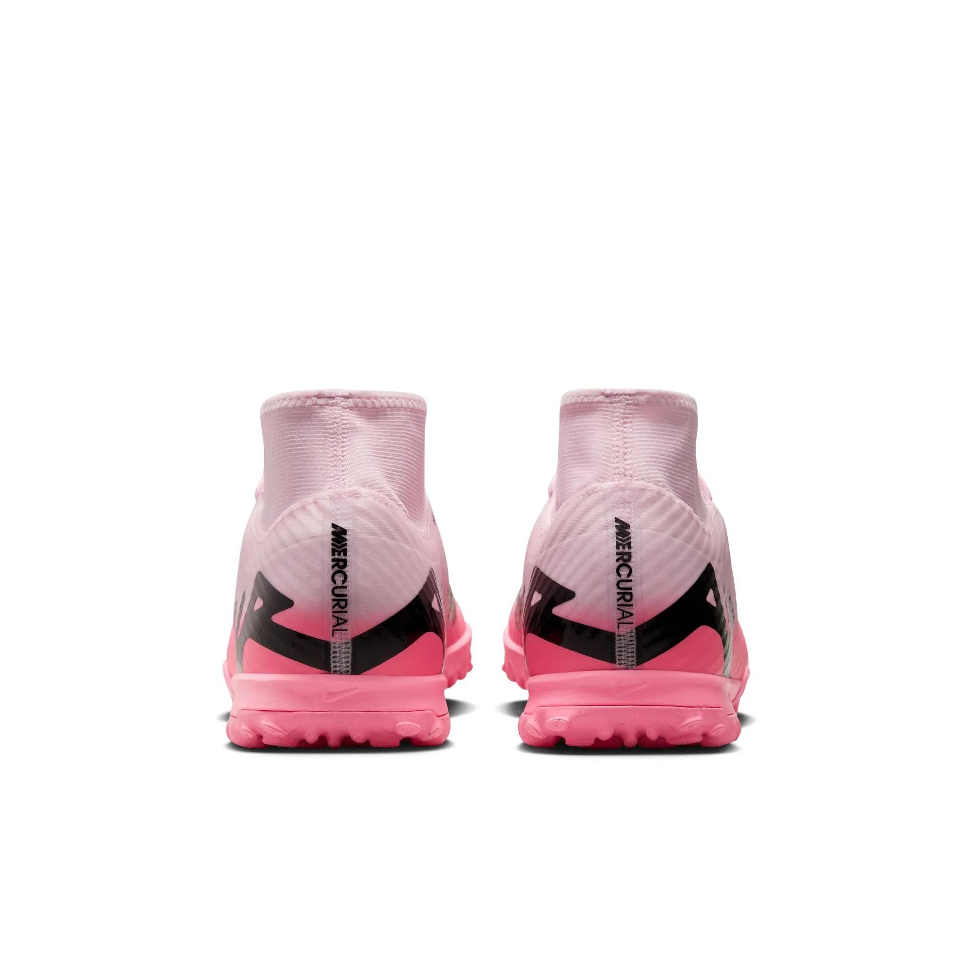 Nike Zoom Mercurial Superfly 9 Academy TF Turf Soccer Shoes -Pink Foam/Black