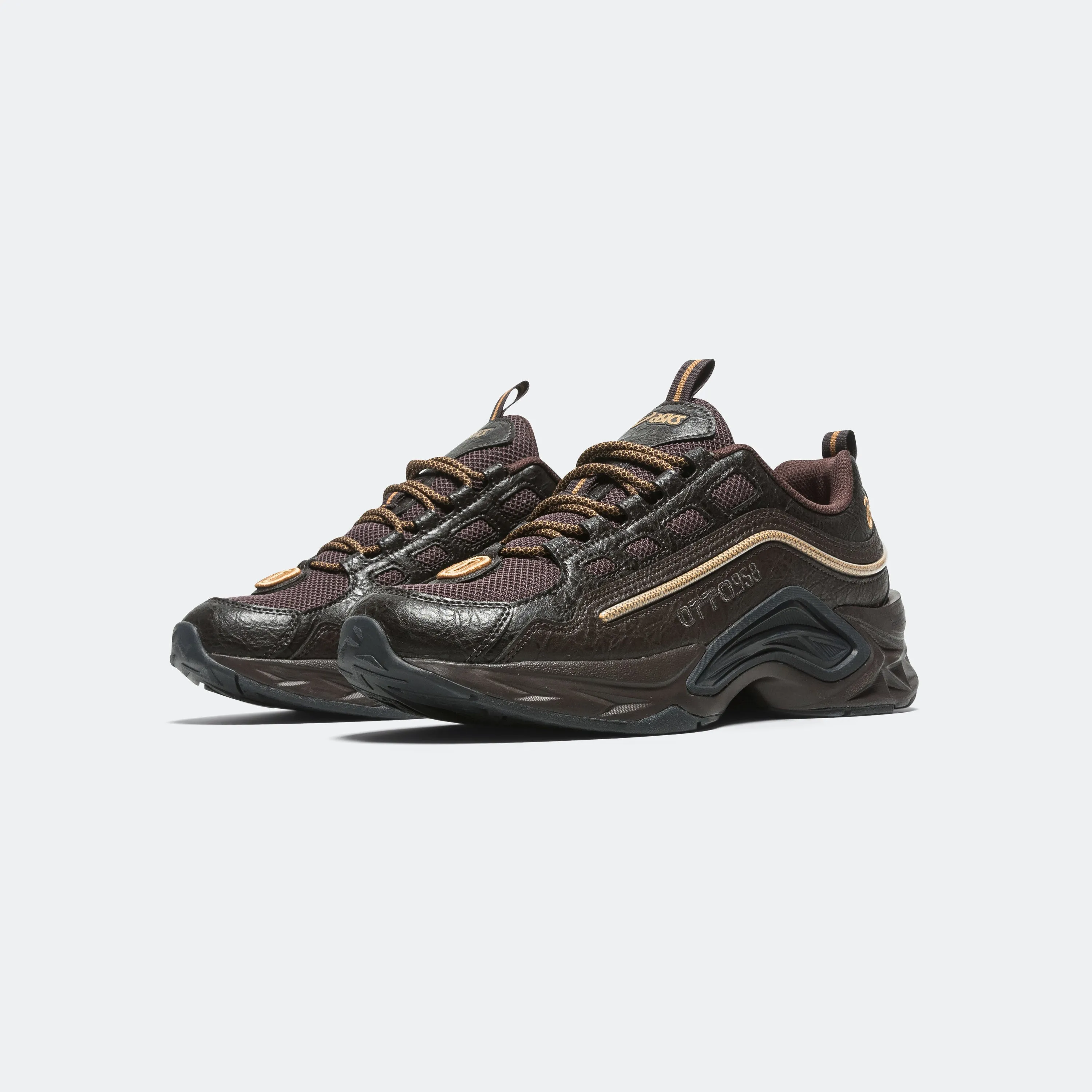 PROTOBLAST-CMLVIII x OTTO958 - Brown/Black asics Shoes