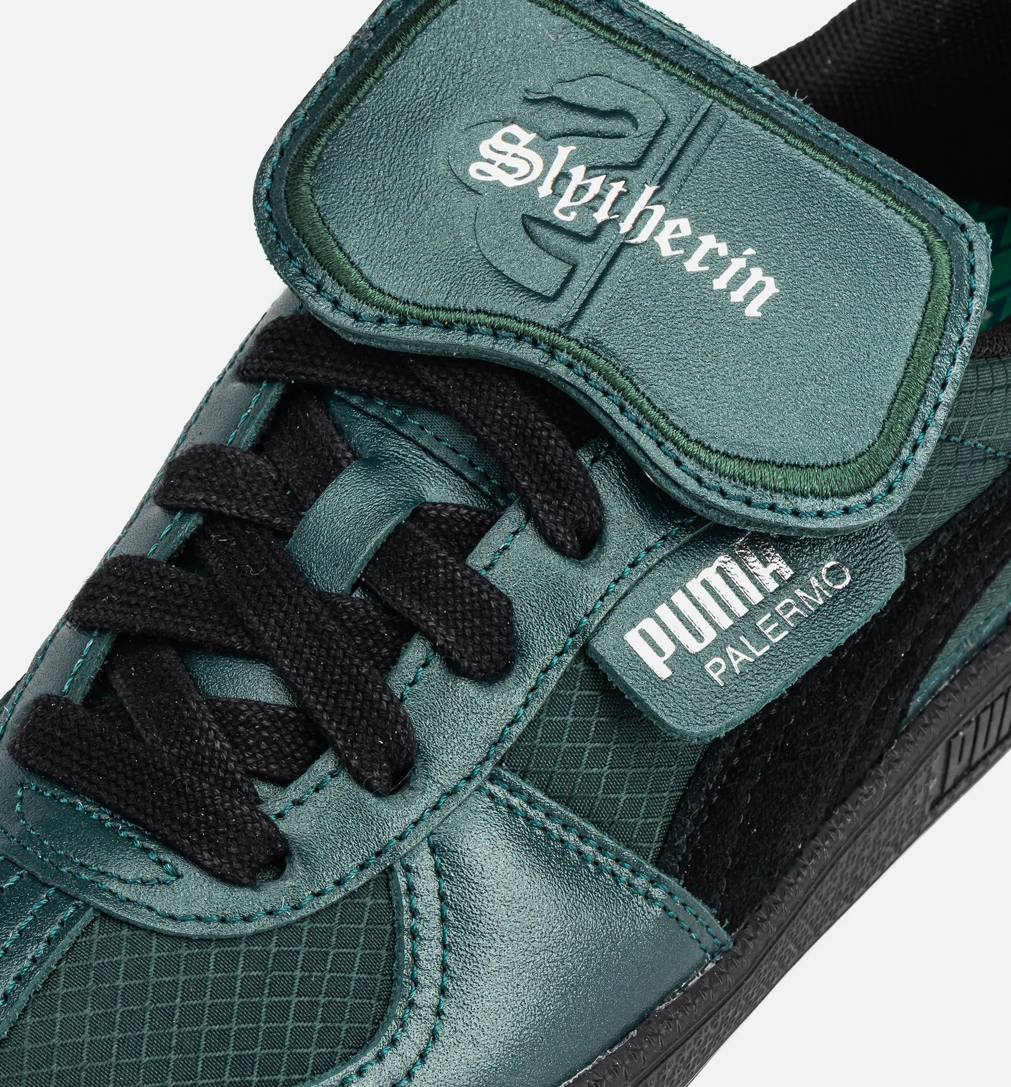 Puma Clothing Harry Potter x Palermo Slytherin Grade School Lifestyle Shoe - Dark Myrtle/Black Free Shipping