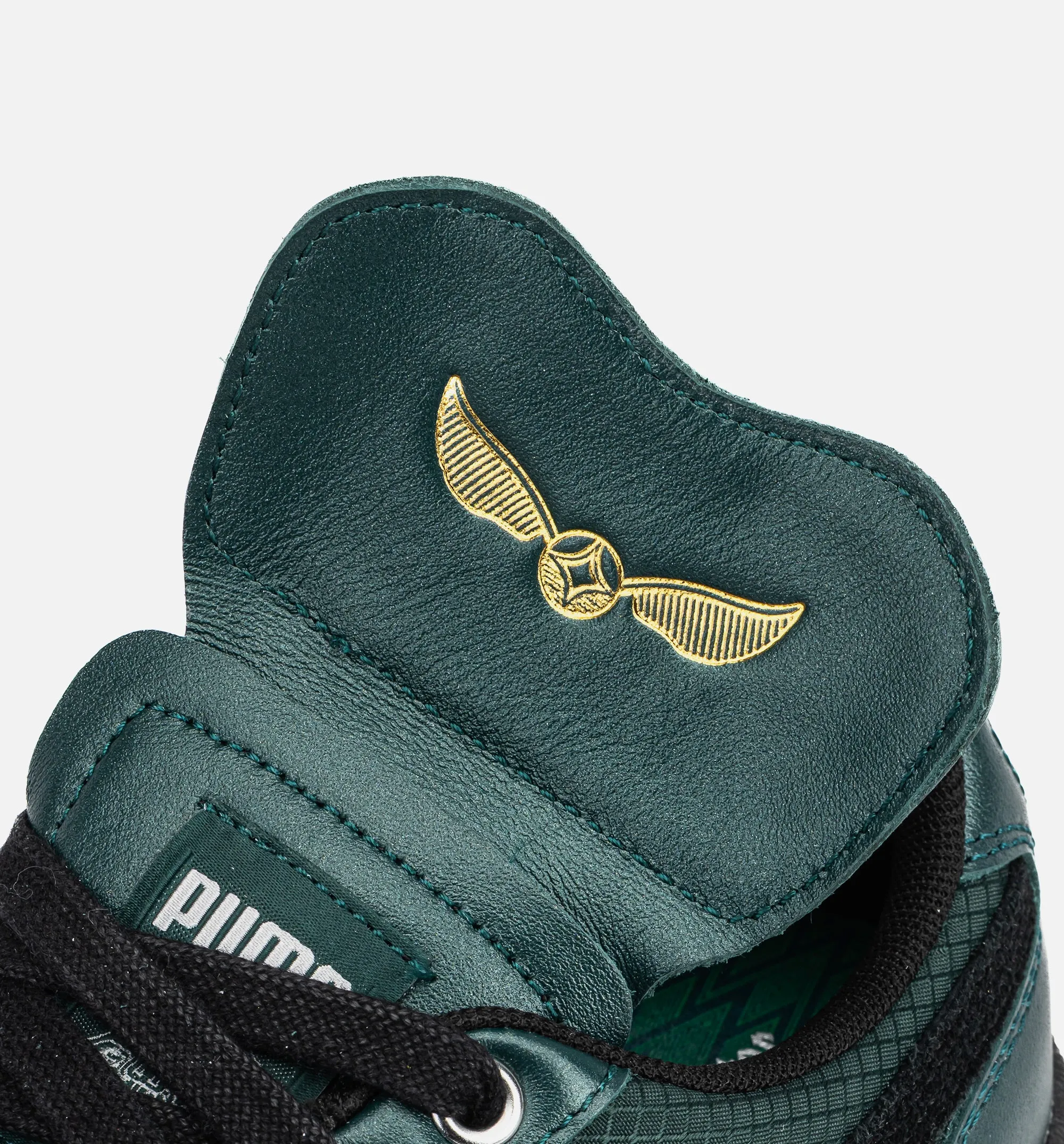 Puma Clothing Harry Potter x Palermo Slytherin Grade School Lifestyle Shoe - Dark Myrtle/Black Free Shipping