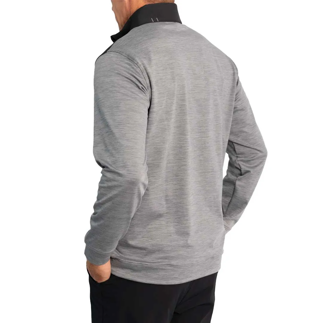 Puma - Men's Cloudspun Colorblock 1/4 Zip Sweater (537463 01)