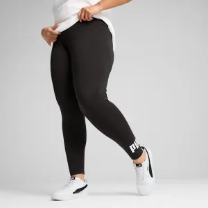 PUMA WOMEN'S ESSENTIALS LOGO BLACK LEGGING