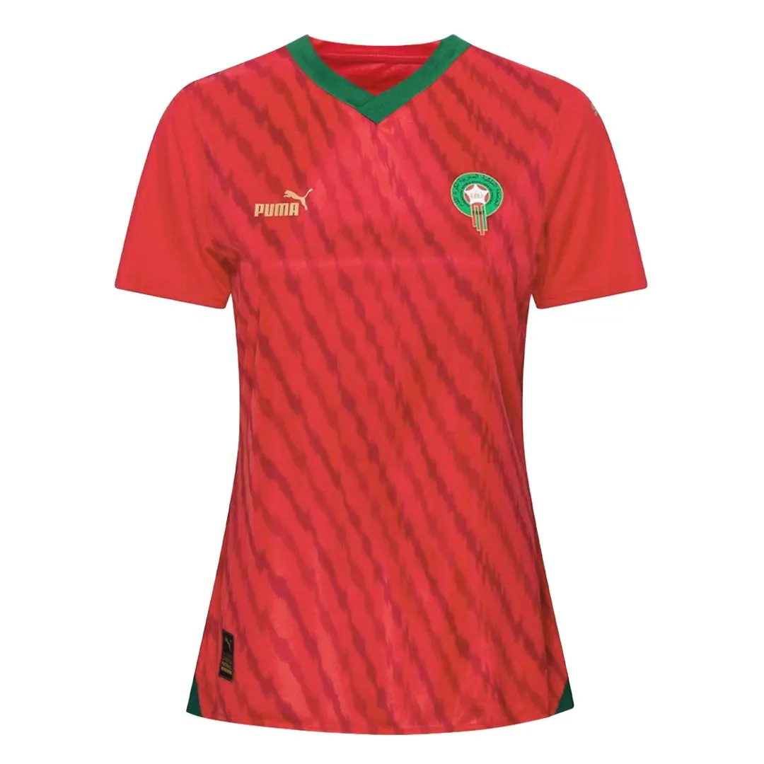 Puma - Women's FRMF Morocco 23/24 World Cup Home Replica Jersey (774647 01)