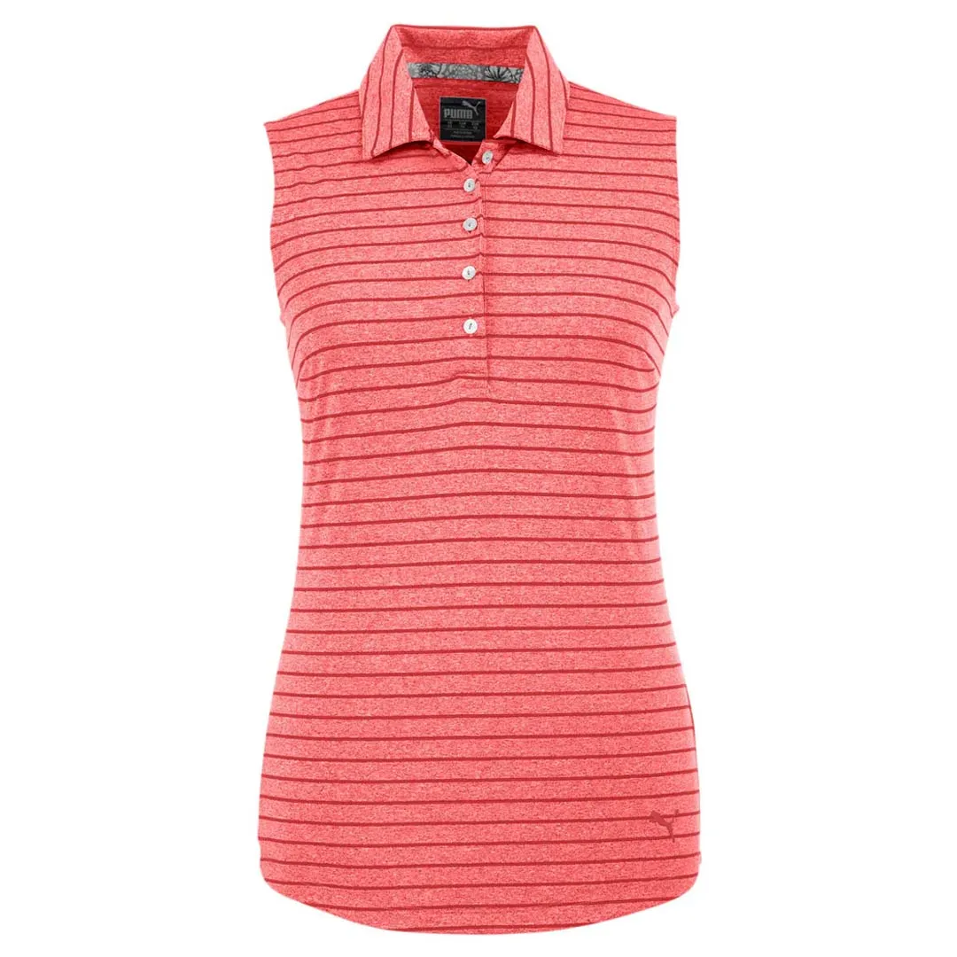 Puma - Women's Rotation Stripe Sleeveless Polo (597222 05)