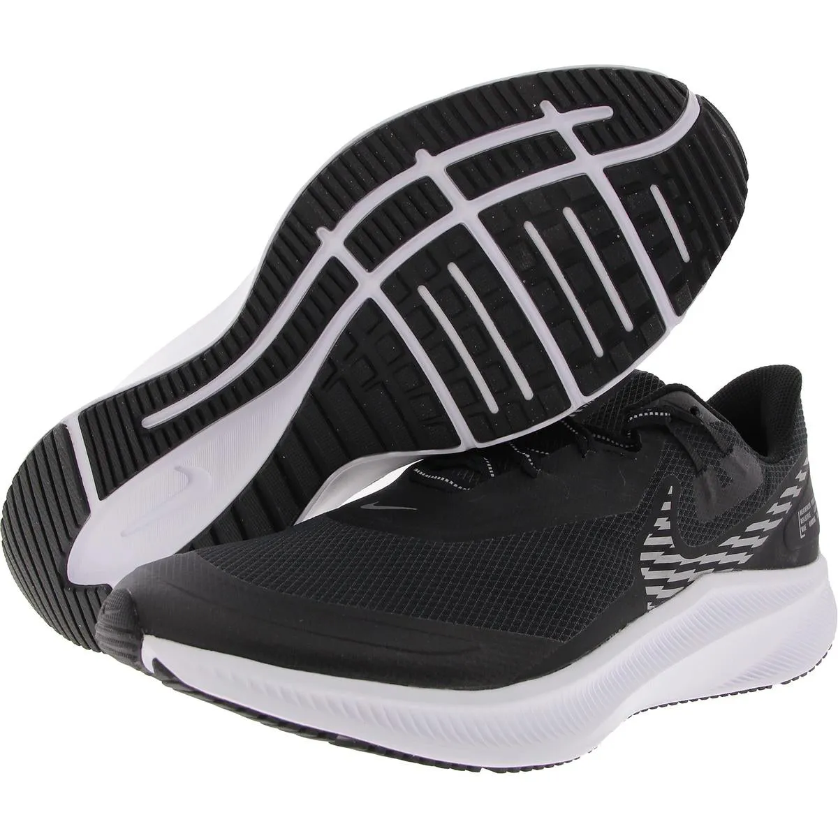 Quest 3 Shield Mens Lace-Up Manmade Running & Training Shoes