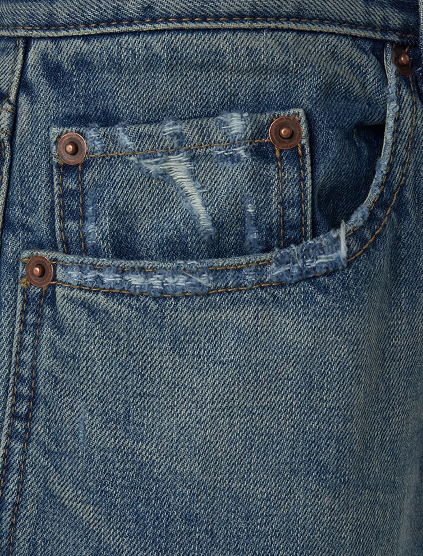 RELAXED STRAIGHT JEAN Clothing	SAINT LAURENT