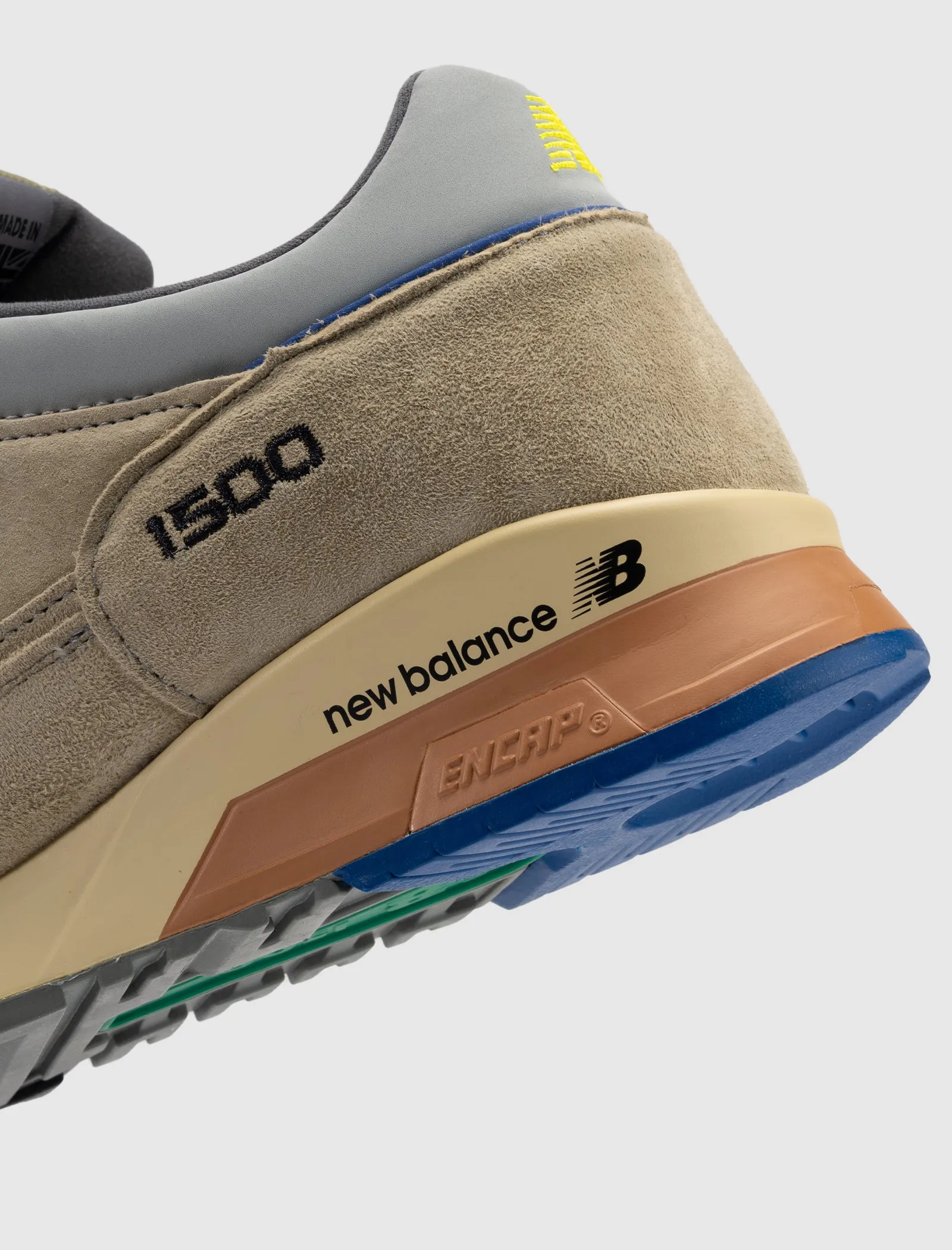 SALEHE BEMBURY MADE IN UK 1500 V1 "OLIVE GRAY" Clothing	NEW BALANCE
