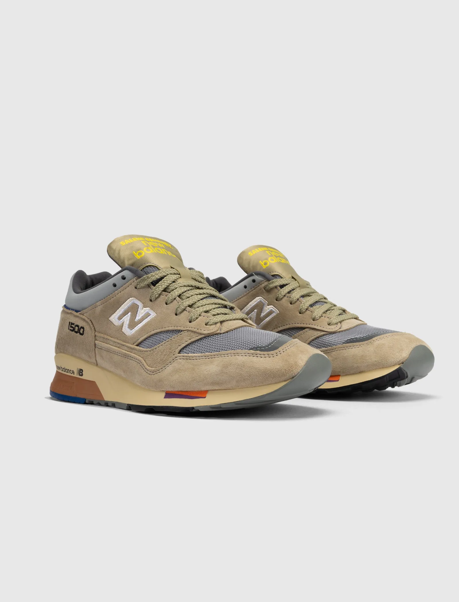 SALEHE BEMBURY MADE IN UK 1500 V1 "OLIVE GRAY" Clothing	NEW BALANCE