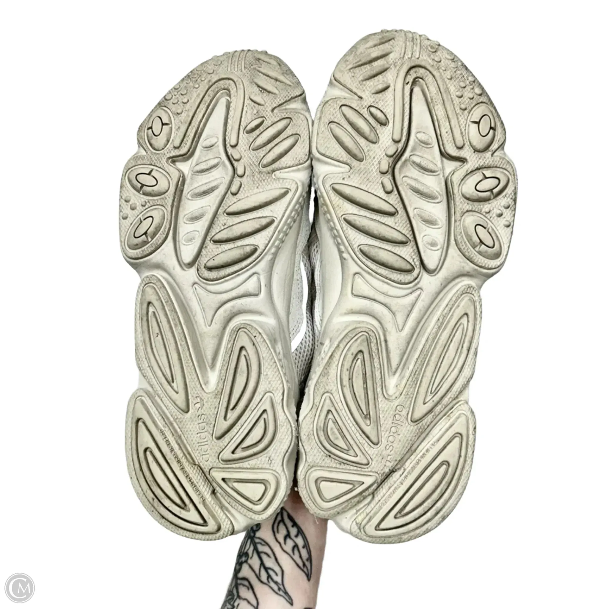 Shoes Athletic By Adidas In Beige, Size: 8.5 adidas