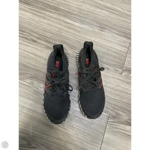 Shoes Athletic By Adidas In Black & Red, Size: 9 adidas