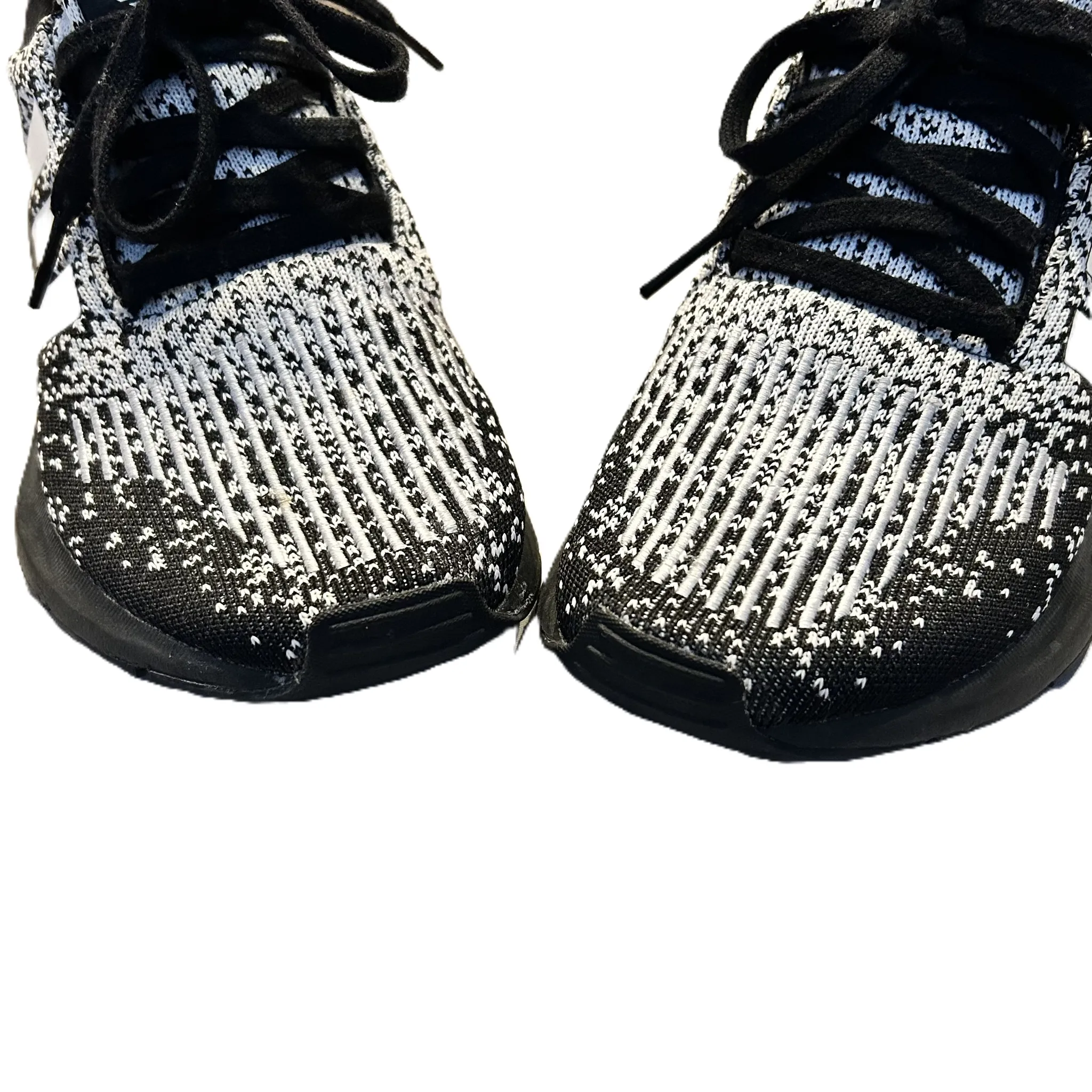 Shoes Athletic By Adidas In Black & White, Size: 5.5 adidas