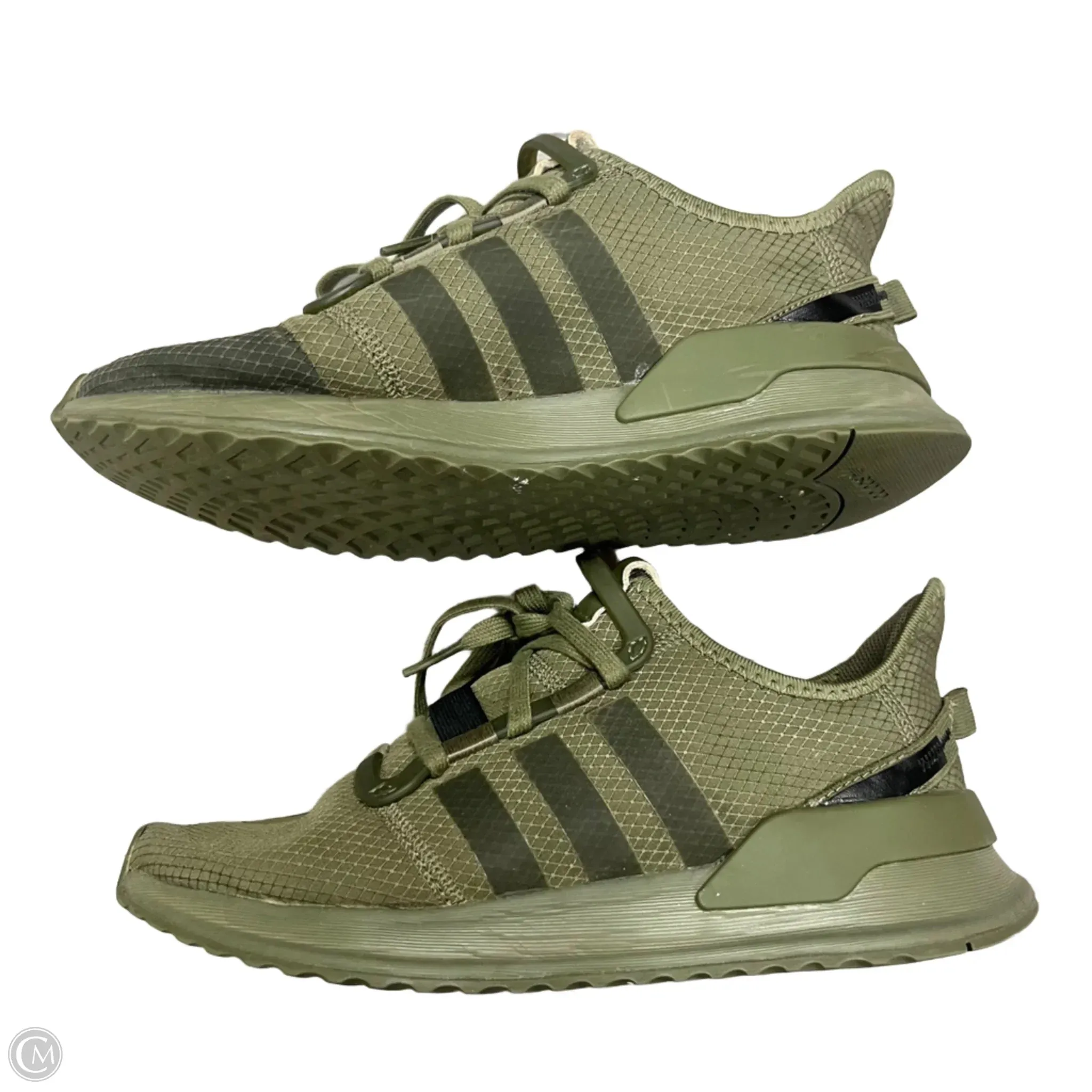 Shoes Athletic By Adidas In Green, Size: 9 adidas