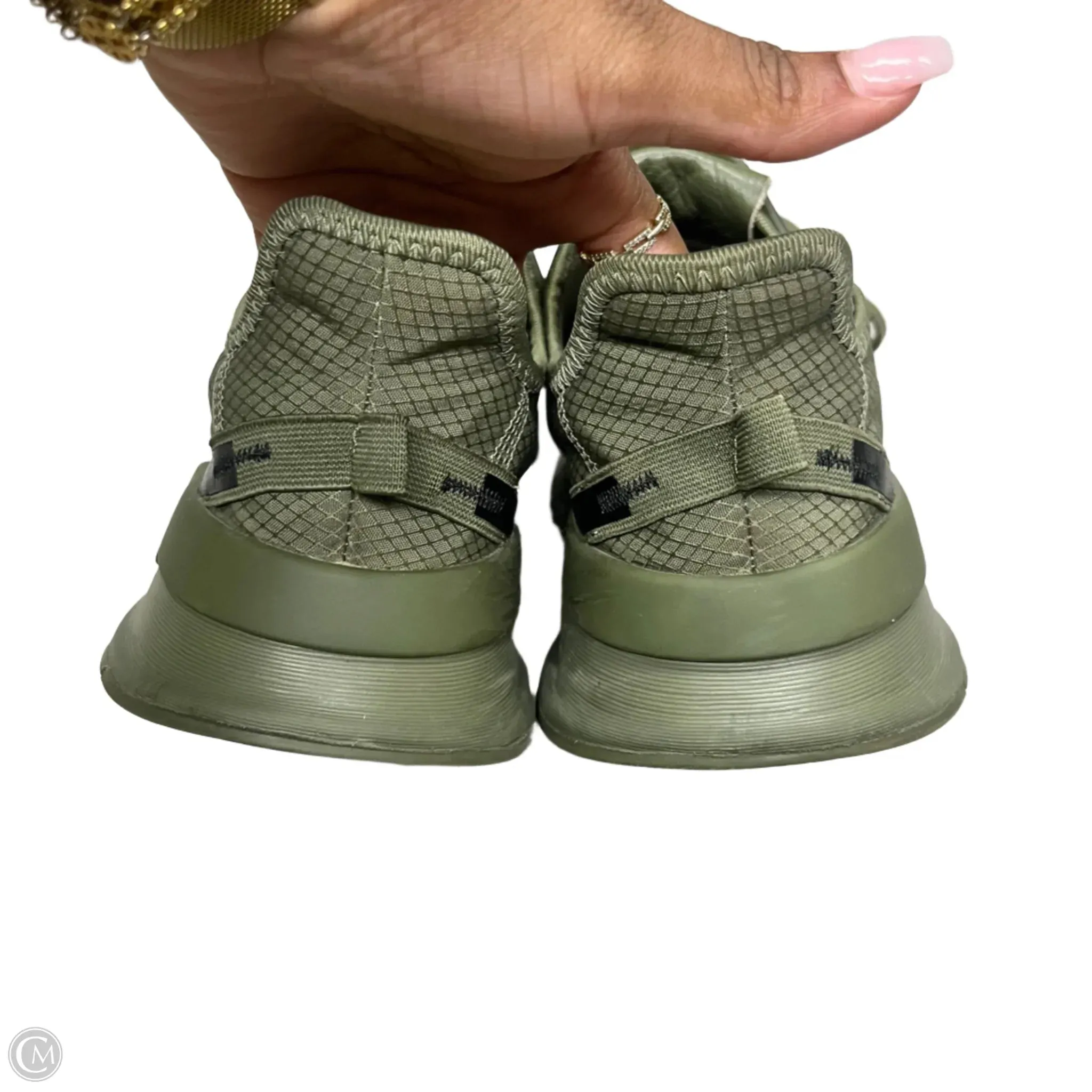 Shoes Athletic By Adidas In Green, Size: 9 adidas