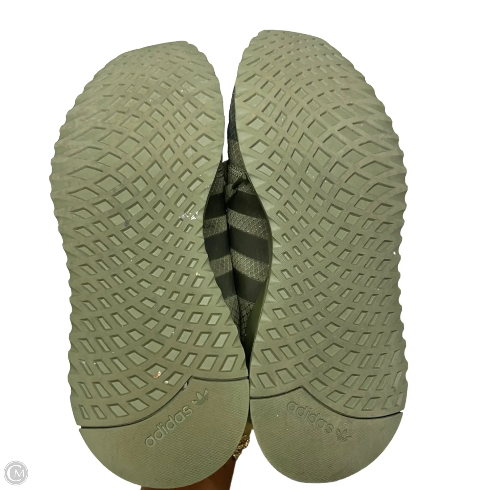Shoes Athletic By Adidas In Green, Size: 9 adidas