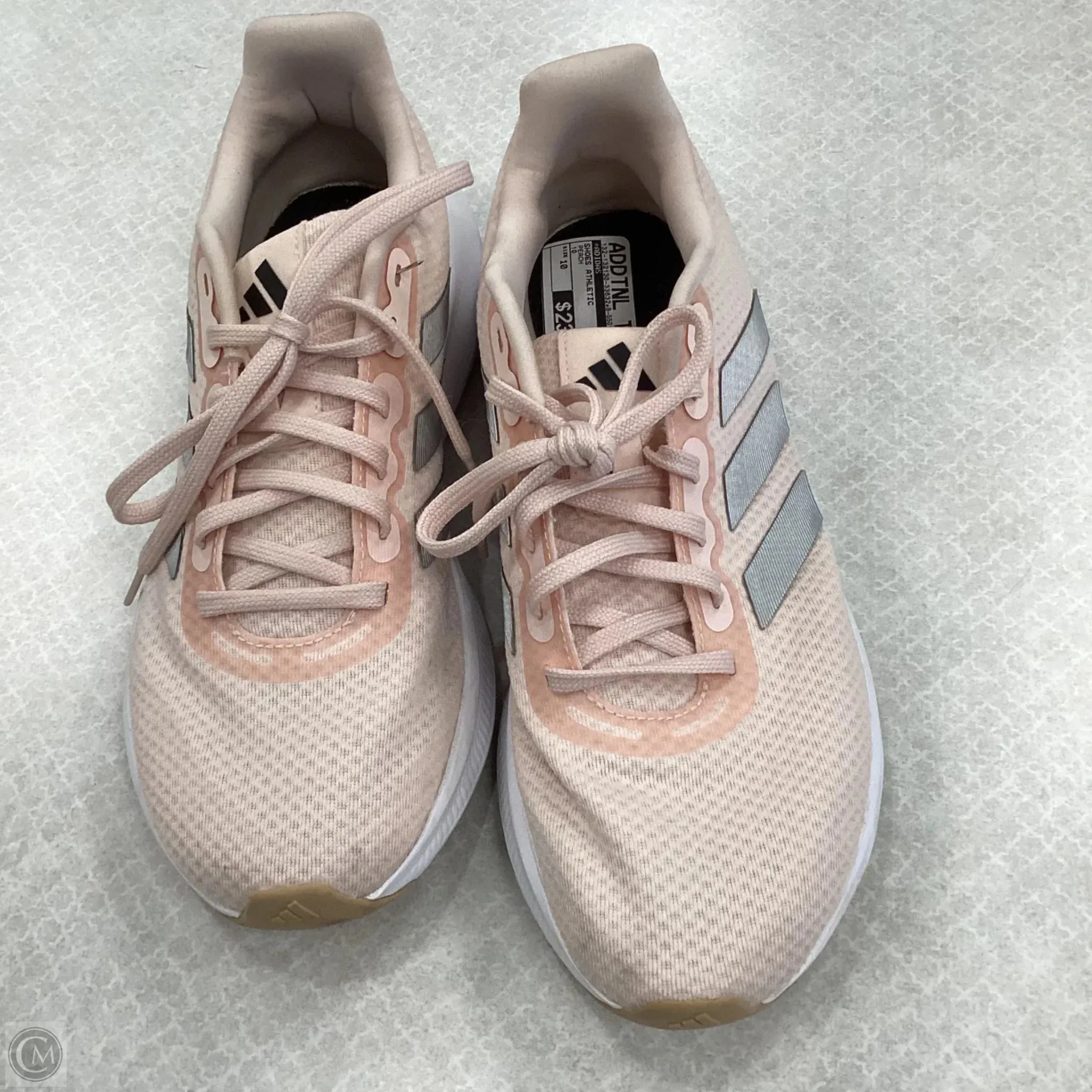 Shoes Athletic By Adidas In Peach, Size: 10 adidas