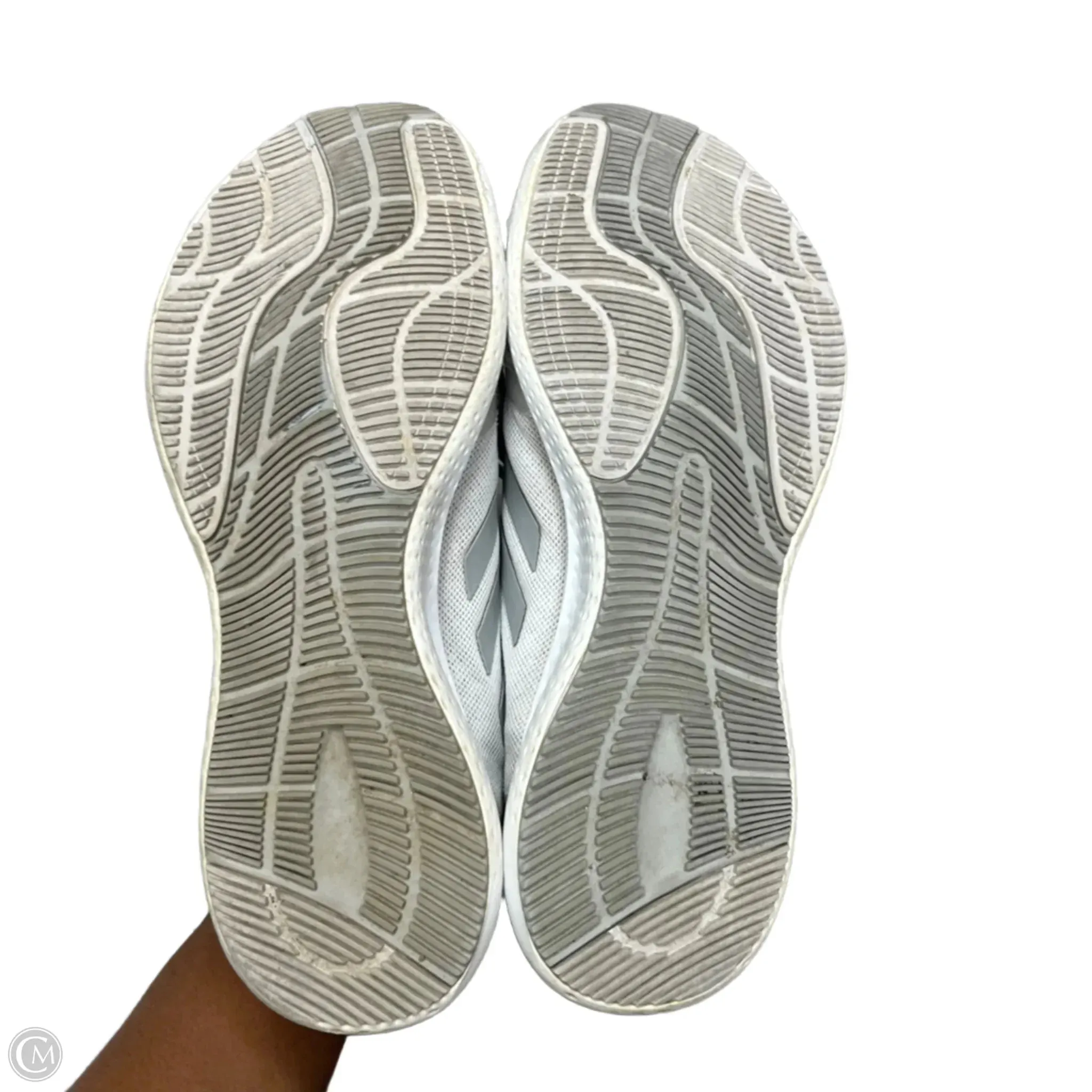 Shoes Athletic By Adidas In White, Size: 5.5 adidas