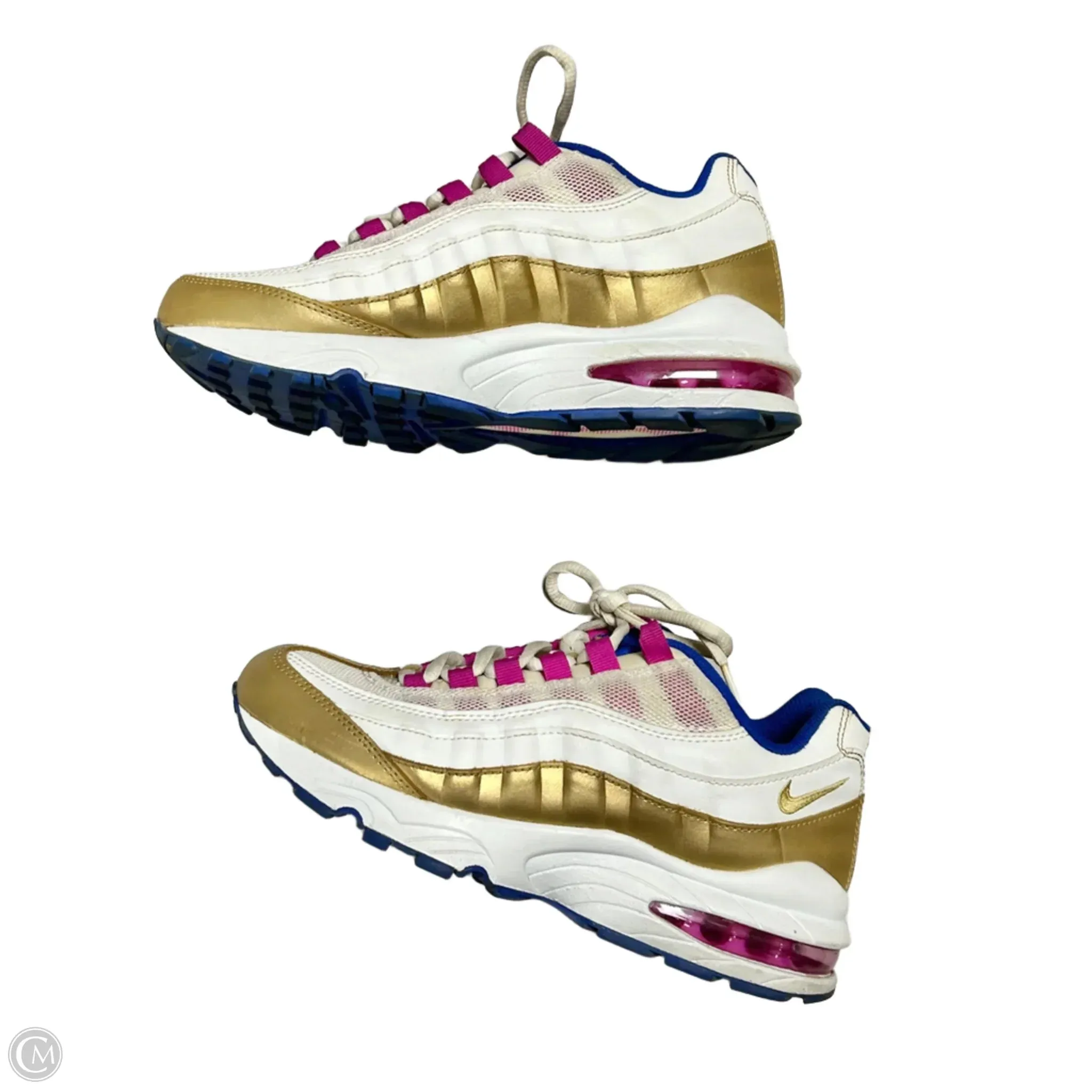 Shoes Sneakers By Nike In Gold & Pink, Size: 7.5 nike