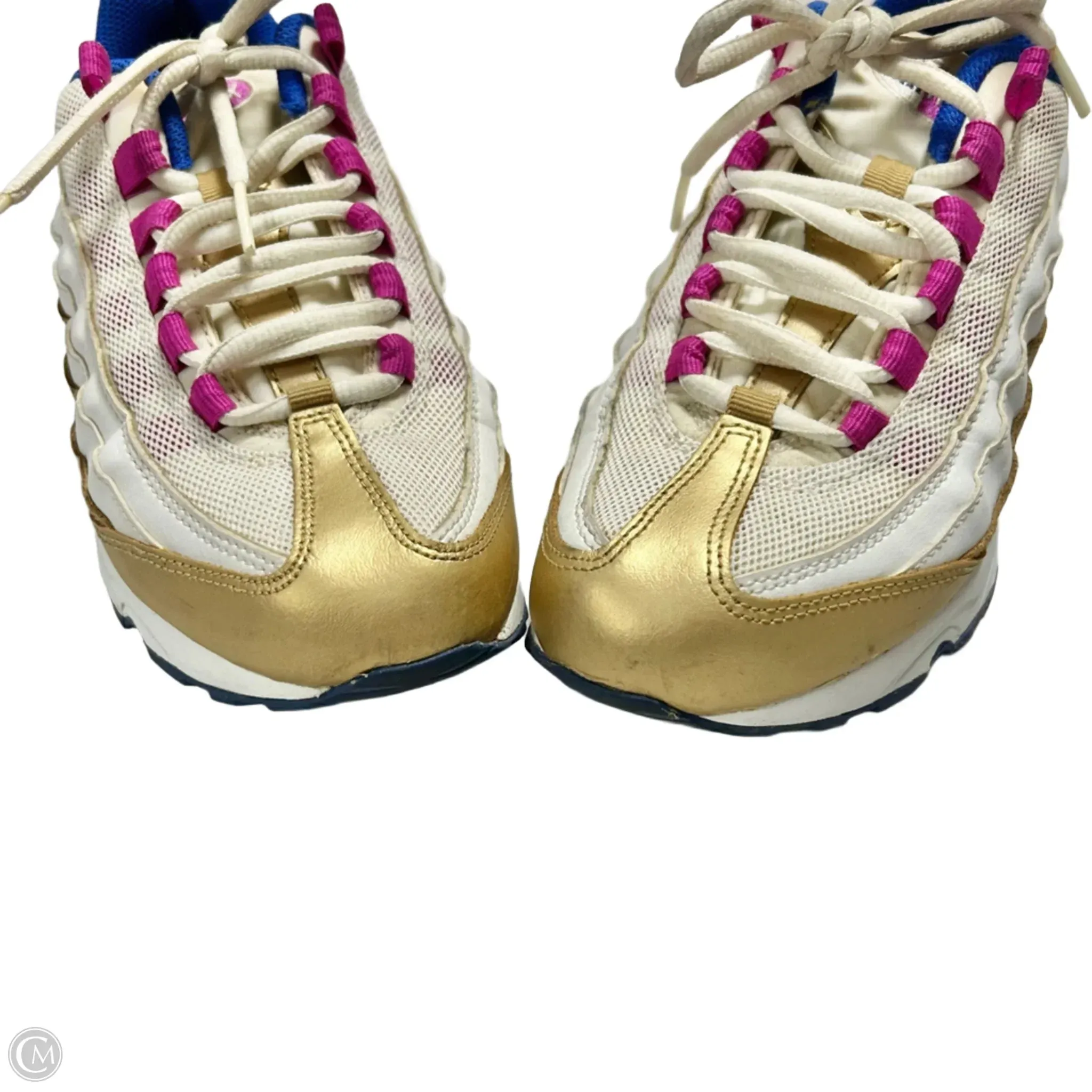 Shoes Sneakers By Nike In Gold & Pink, Size: 7.5 nike