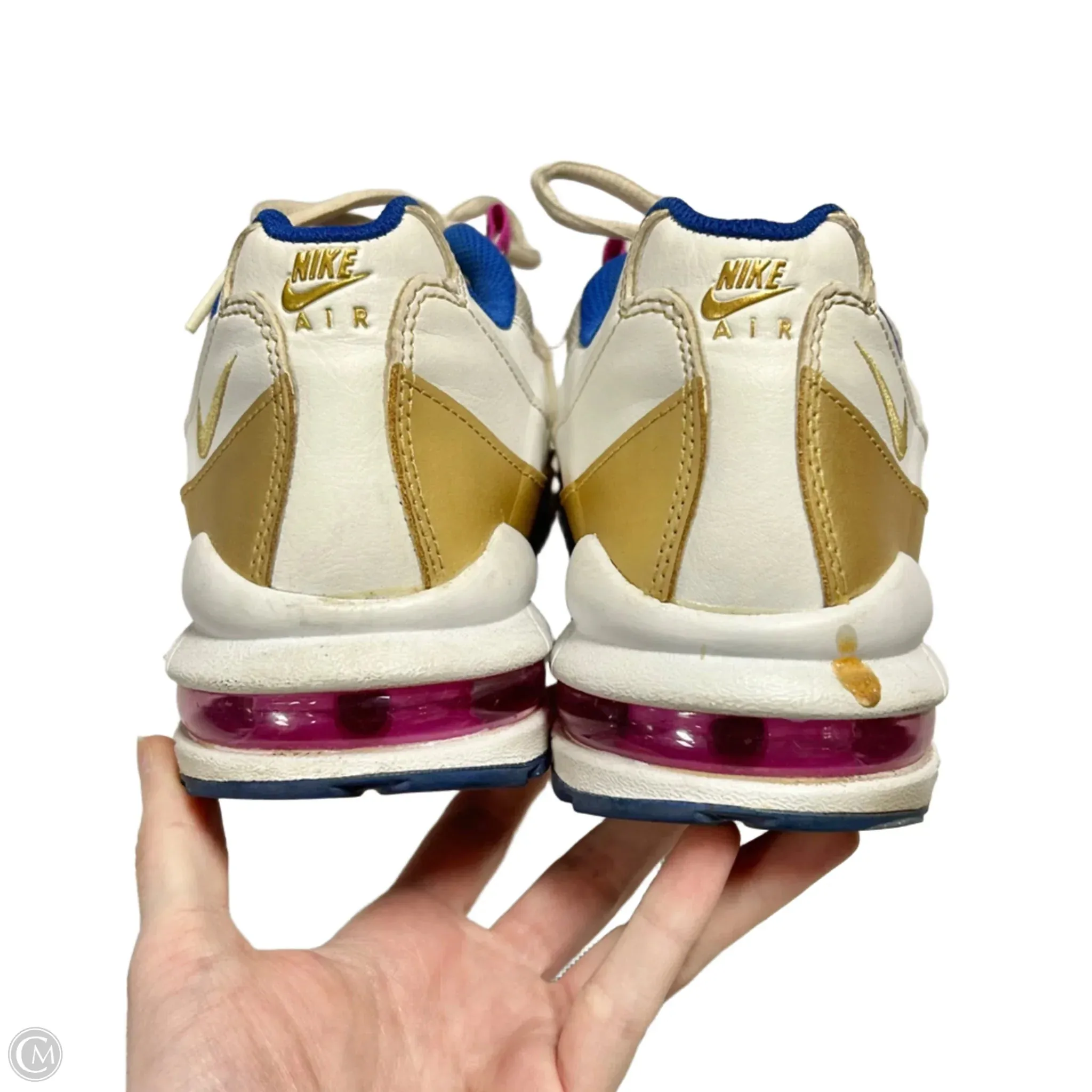 Shoes Sneakers By Nike In Gold & Pink, Size: 7.5 nike