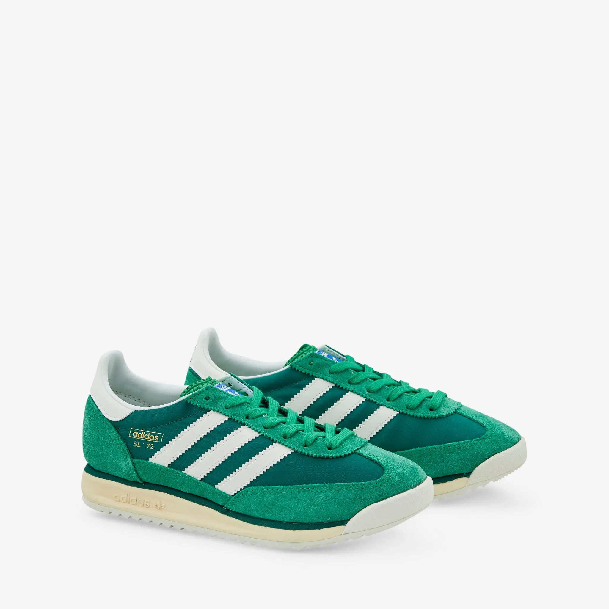 SL 72 RS Green | Core White | Collegiate Green adidas Clothing