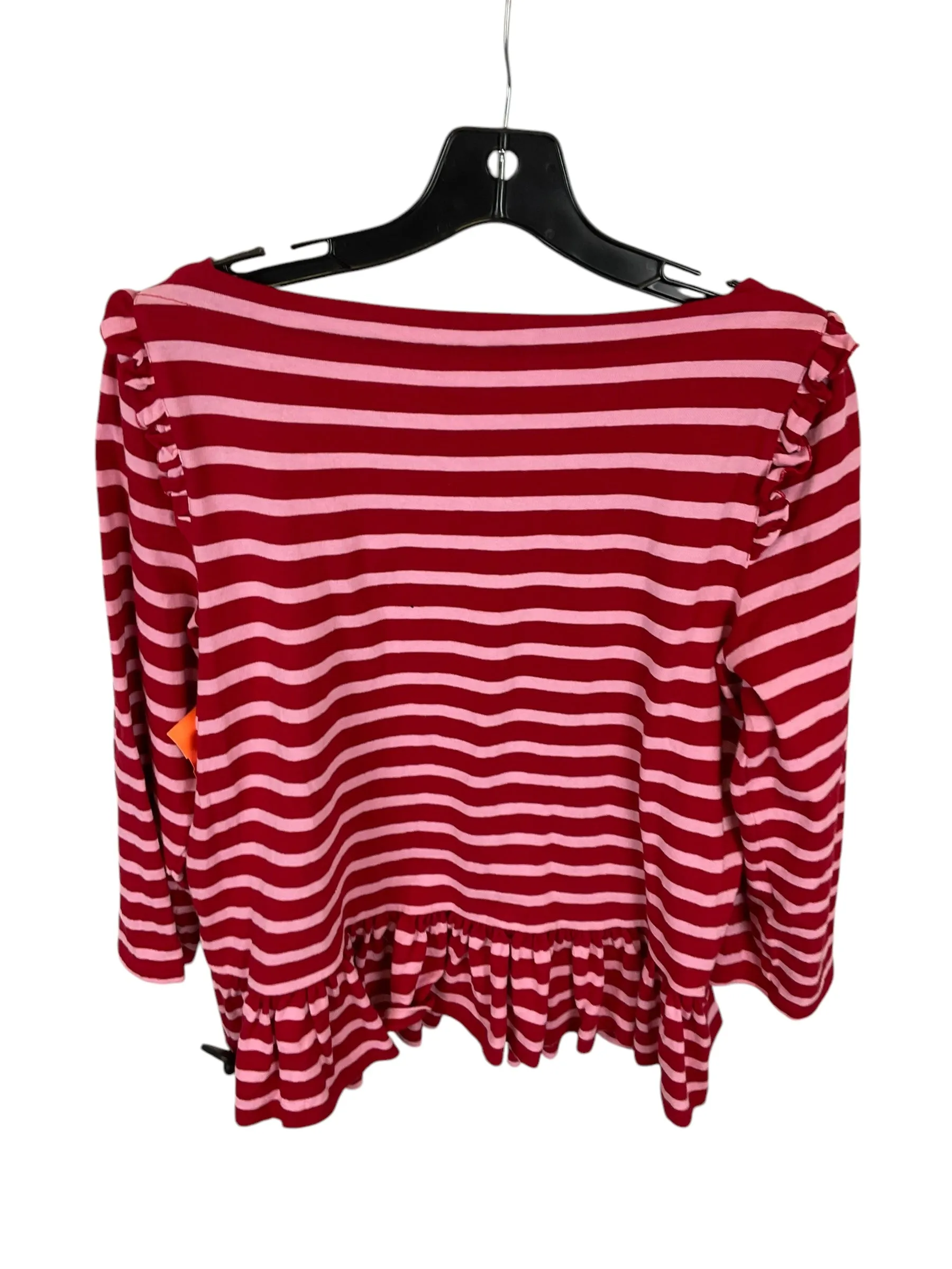 Top Long Sleeve Designer By Kate Spade In Red, Size: L Kate Spade Bags