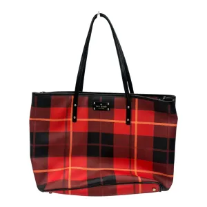 Tote Designer By Kate Spade In Red, Size:Large Kate Spade Bags