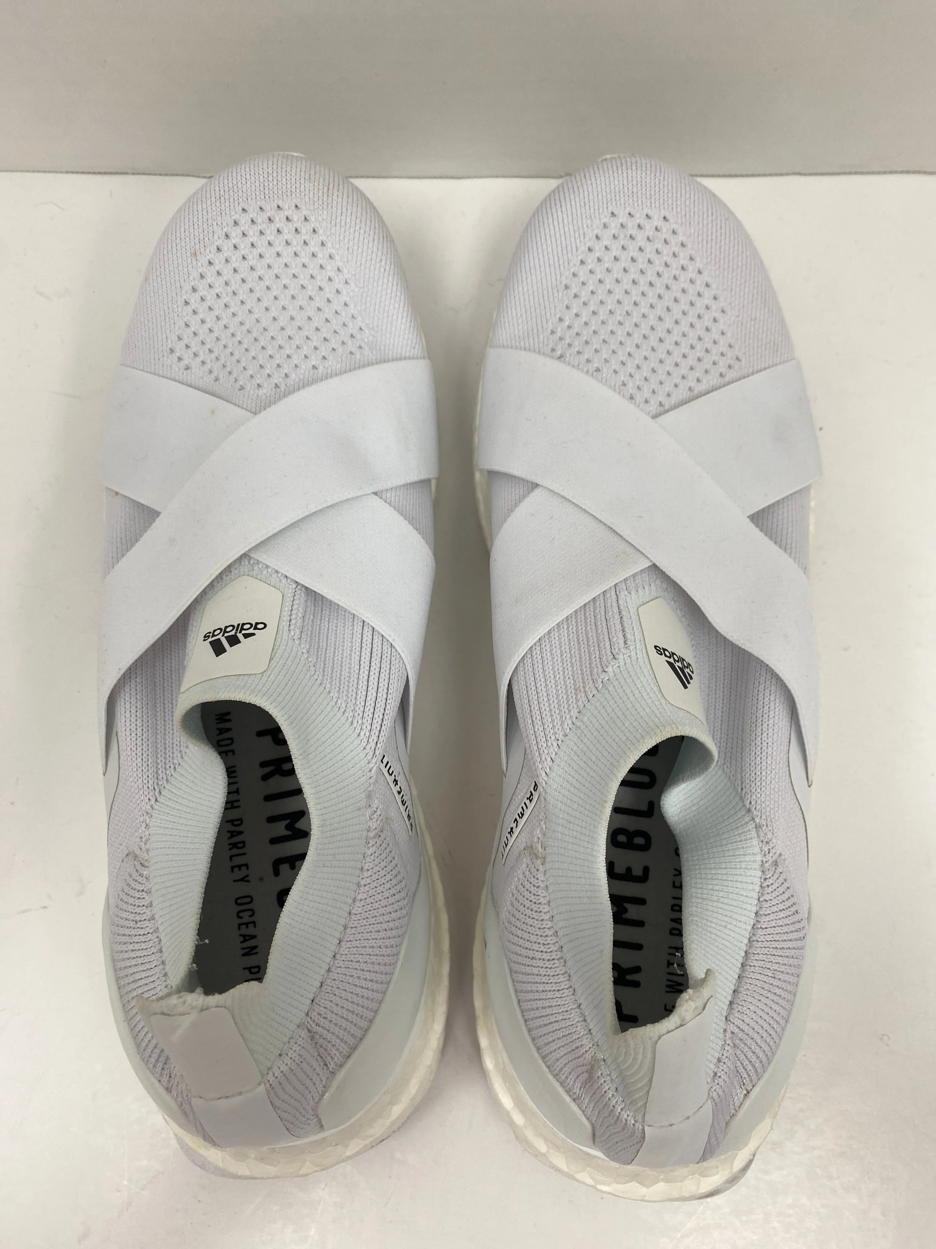 White Shoes Athletic Adidas, Size 8.5 adidas